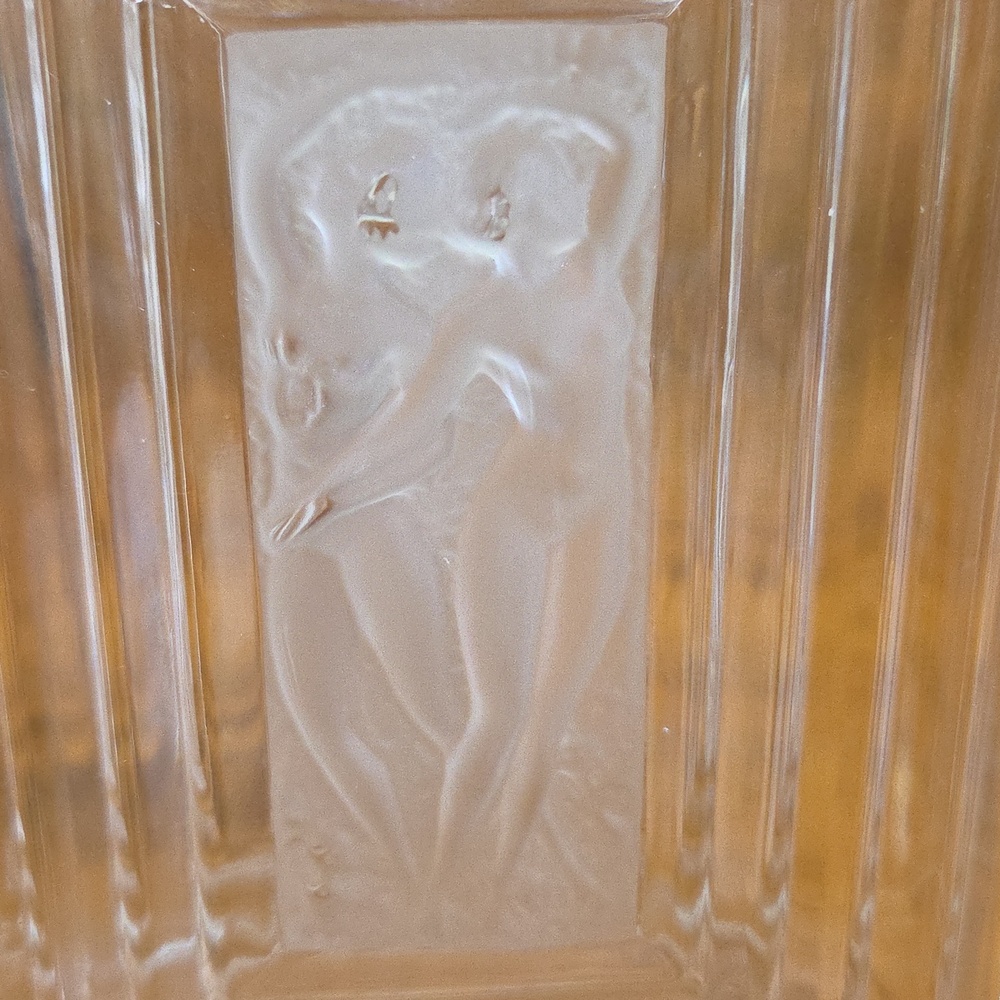 Lalique France Duncan No. 3 Crystal Perfume Bottle - Picture 6 of 9